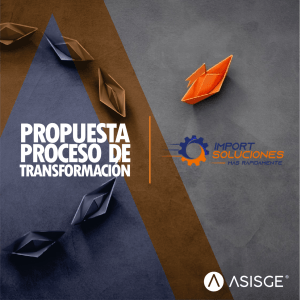 PROPUESTA PROCESO DE TRANSFORMACION IMPORT SOLUCIONES