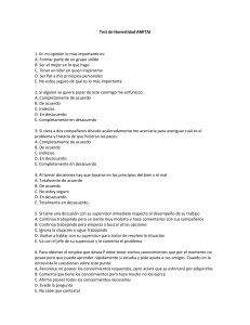 Test de Honestidad AMITAI: Eval&uacute;a tu Integridad Laboral