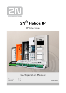 2N Helios IP Configuration Manual EN 2.14