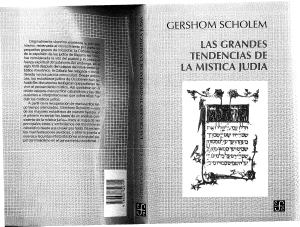 Gershom Scholem - Grandes tendencias de la Mística Judía