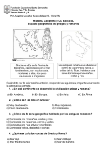 ubicacion geográfica roma y grecia.