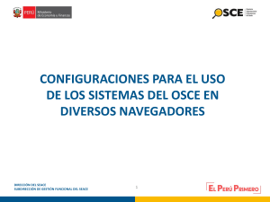 Guia  Configuraciones para el uso de sistemas de OSCE 