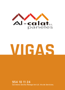 Catalogo VIGAS