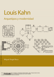 Arquetipos y Modernidad - Louis Kahn