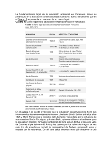 Educación Ambiental: Fundamentación Legal en Venezuela