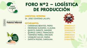 FORO Nº2 - LATU LOGISTICS