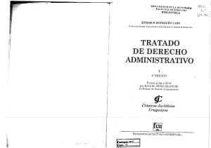 TRATADO DE DERECHO ADMINISTRATIVO  I  9 edicion  SAYAGUES LASO