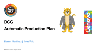 Automatic Production Plan - Leank Power