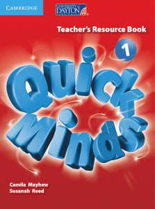 QM1 TEACHERS resource