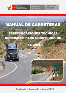 MC-01-13 Especificaciones Tecnicas Generales para Construcción - EG-2013 - (Versión Revisada - JULIO 2013)