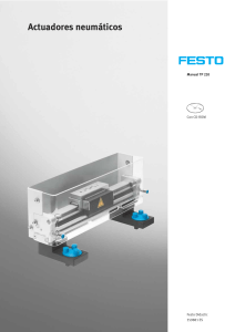 Actuadores Neumáticos: Manual Festo TP 220