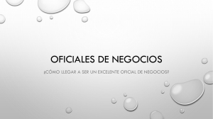 OFICIALES DE NEGOCIOS