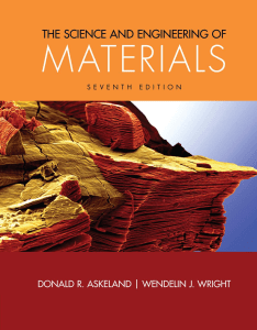 Donald R. Askeland, Wendelin J. Wright - The Science and Engineering of Materials-Cengage Learning (2016)