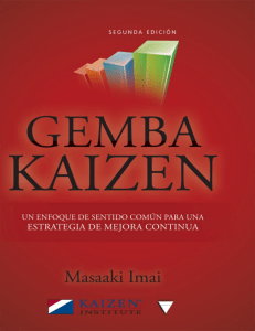 LIBRO Gemba Kaizen (Maasaki Imai)