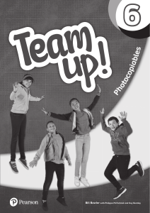Team Up! 6 Material fotocopiable