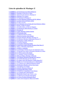 Lista de episodios de Mazinger Z