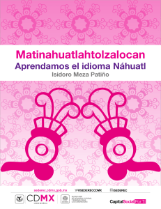 Libro Nahuatl 2017
