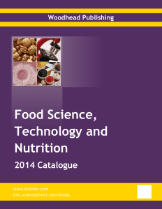 2014 Food Science Catalogue