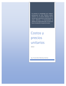 COSTOS Y PRECIOS UNITARIOS 2022 V220221