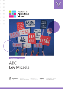 Clase 2 - ABC Ley Micaela