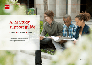 2019 update APM study support guide v2