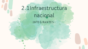 2.1 infraestructura nacional