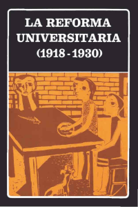 La reforma universitaria 1918 1930