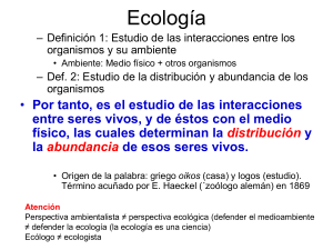 Cap1que es ecología