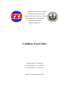 Conflicto Turco-Sirio 3