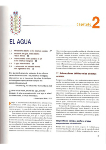 Lehninger Cap 2 - El agua