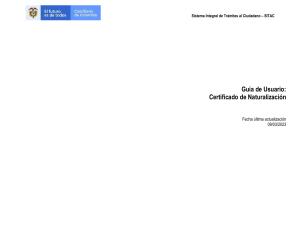 Certificado de Naturalizacion Web