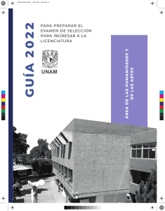 Guia UNAM 2022 Area 4  