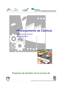 PROCESAMIENTO DE CÁRNICOS