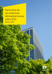 20230428 EY - Panorama de las empresas latinoamericanas sobre ESG