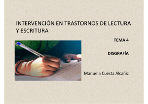 TEMA4.Disgrafía