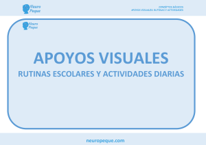 Apoyos visuales Rutinas y actividades