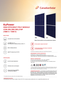 Polycristalino Canadian Solar-Datasheet-KuPower CS3K-P EN
