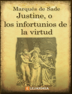 Justine o los infortunios de la virtud-Marques de Sade