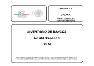 OAXACA CENTRO S.C.T. UNIDAD GENERAL DE SERVICIOS TECNICOS - PDF Descargar libre