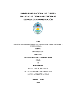 UNIVERSIDAD NACIONAL DE TUMBES organización Marinasol Avance (1)2