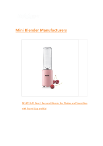 Mini Blender