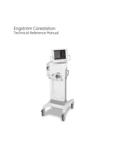 Engström Carestation - Service manual
