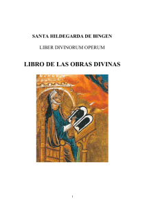 SANTA HILDEGARDA DE BINGEN -libro obras divinas