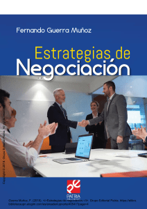 Estrategias de negociacio