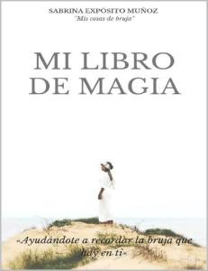 MI LIBRO DE MAGIA SABRINA EXPOSITO MUÑOZ