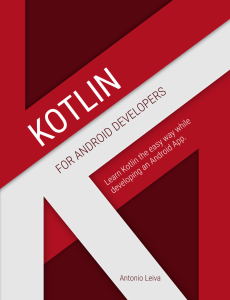Kotlin for Android Developers (1)