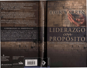 Liderazgo con proposito-Rick Warren compressed