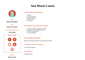 Ana Maria Castro