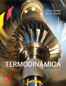 Termodinámica - Yunus A. Cengel, Michael A. Boles - 8va Edición