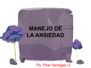 MANEJO DE LA ANSIEDAD